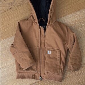 Carhartt Brown Hooded Jacket